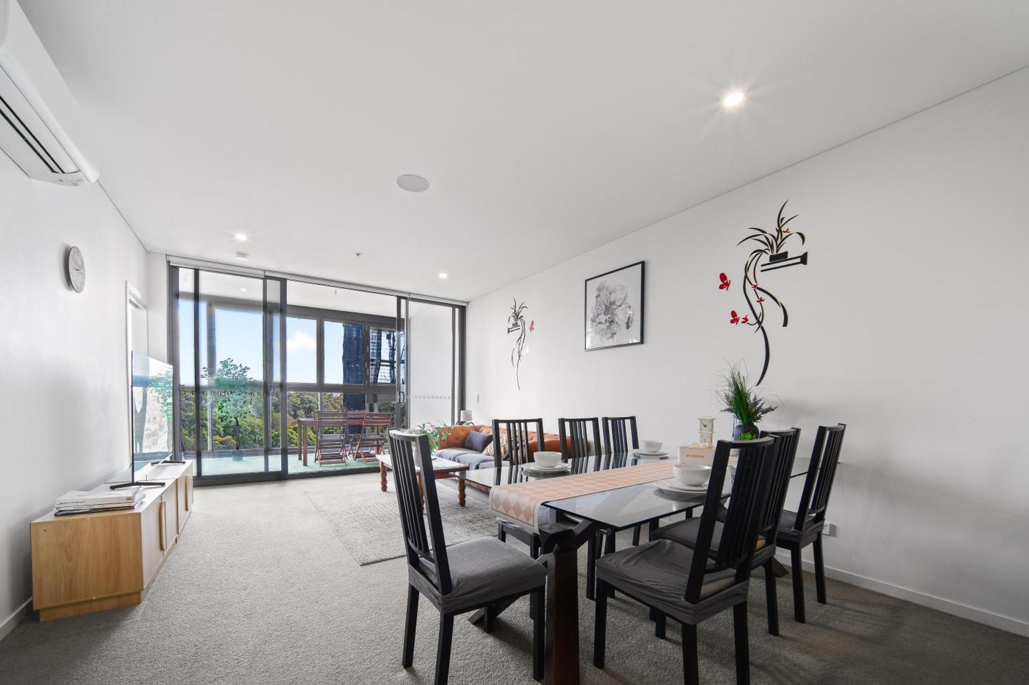 Apartment Scenic Skyline View2br Close To Olympicpark Sydney
